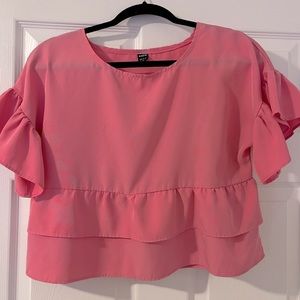 Tiered Ruffle Blouse